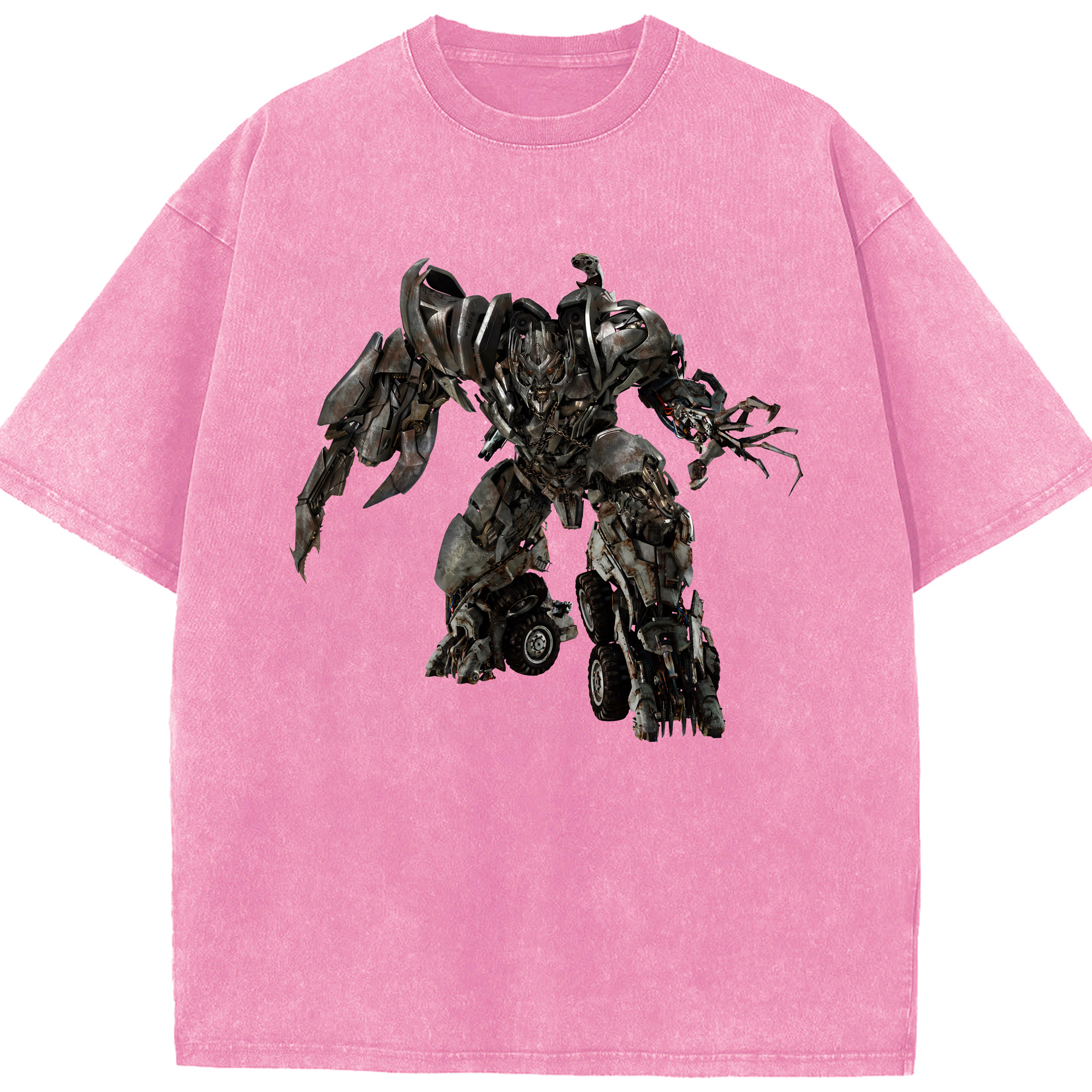 （画像用） Transformers トランスフォーマー 綿100% ヴィンテージ風 半袖Tシャツ（フロントプリント）